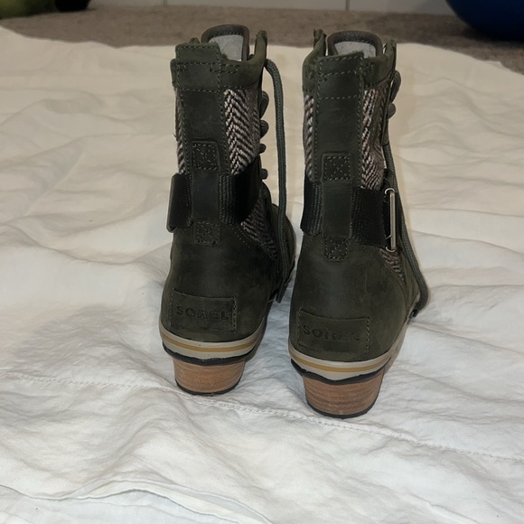 SOREL SLIMBOOT LACE green - Picture 4 of 5